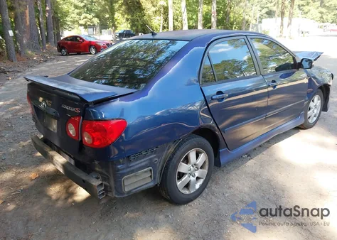 2006 Toyota Corolla S z USA, uszkodzony, nr VIN 2T1BR32EX6C650624